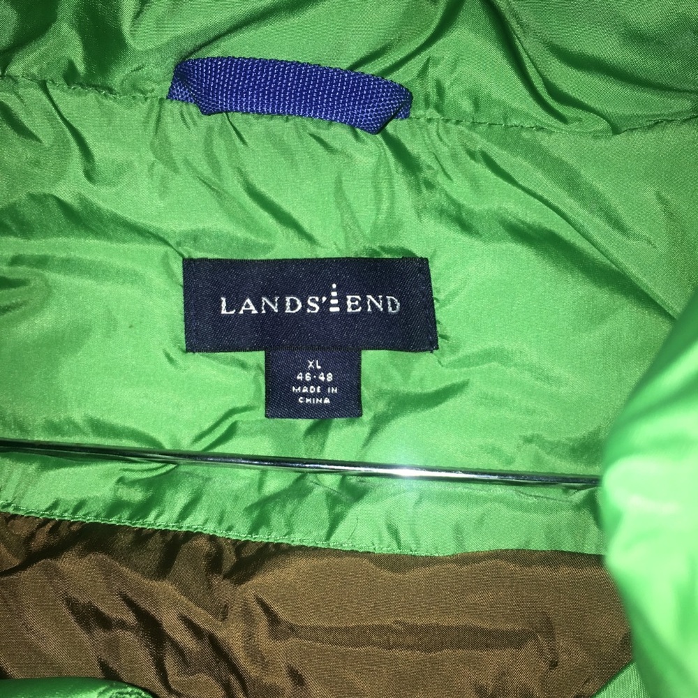 Lands’ End Puffer Down vest